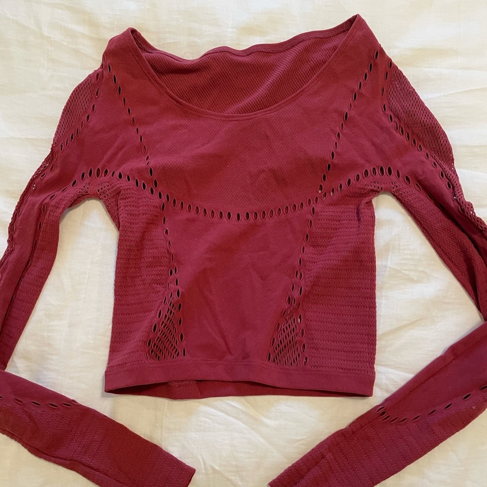 Workout crop top